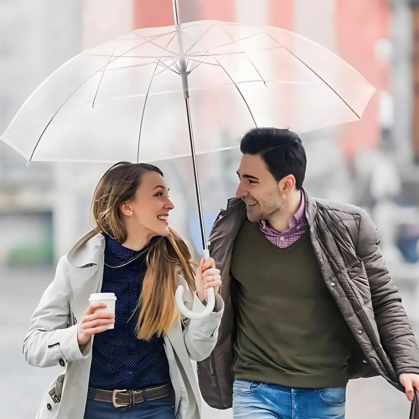 Stylish Transparent Umbrella